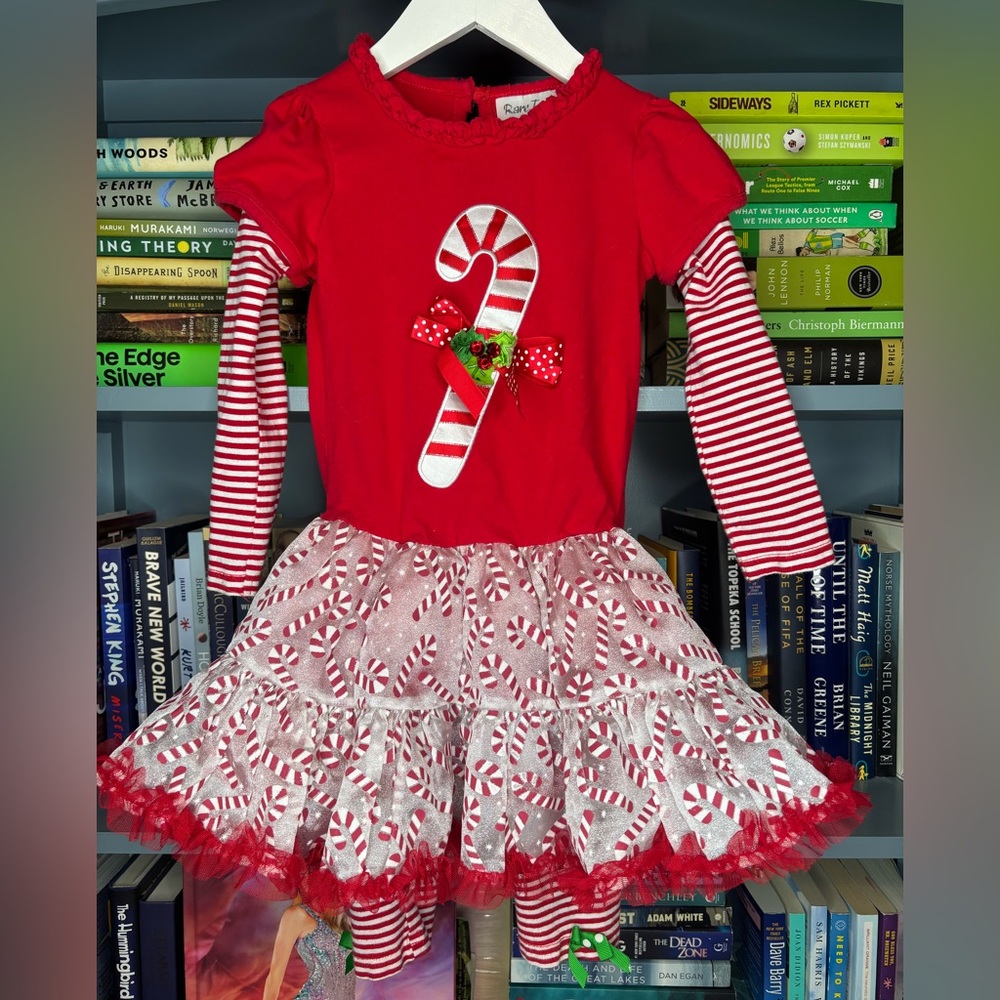 Rare, Too! Festive Red Candy Cane Kids Costume